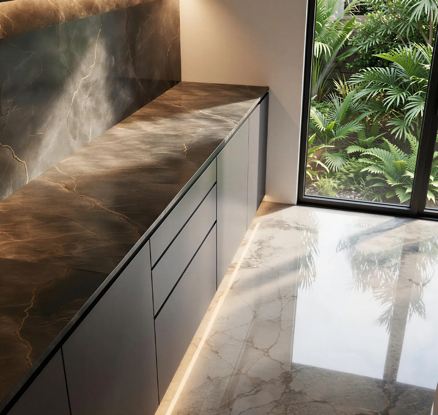 German Handleless Kitchen, view 5