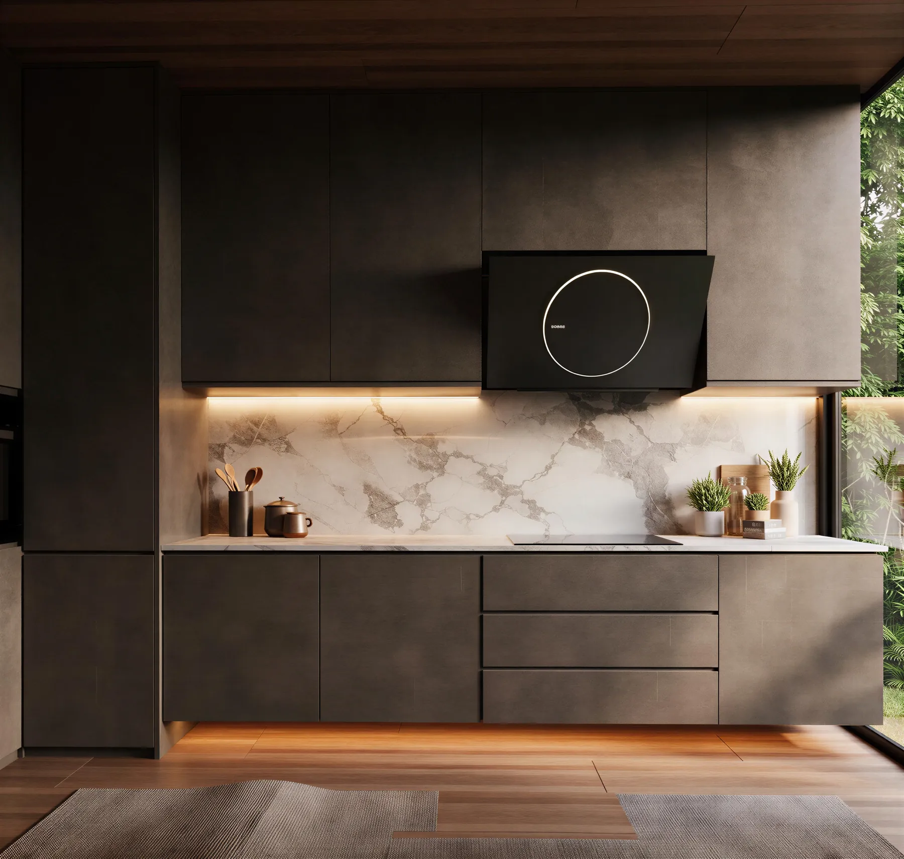 Slab Door Handle Kitchen, view 7
