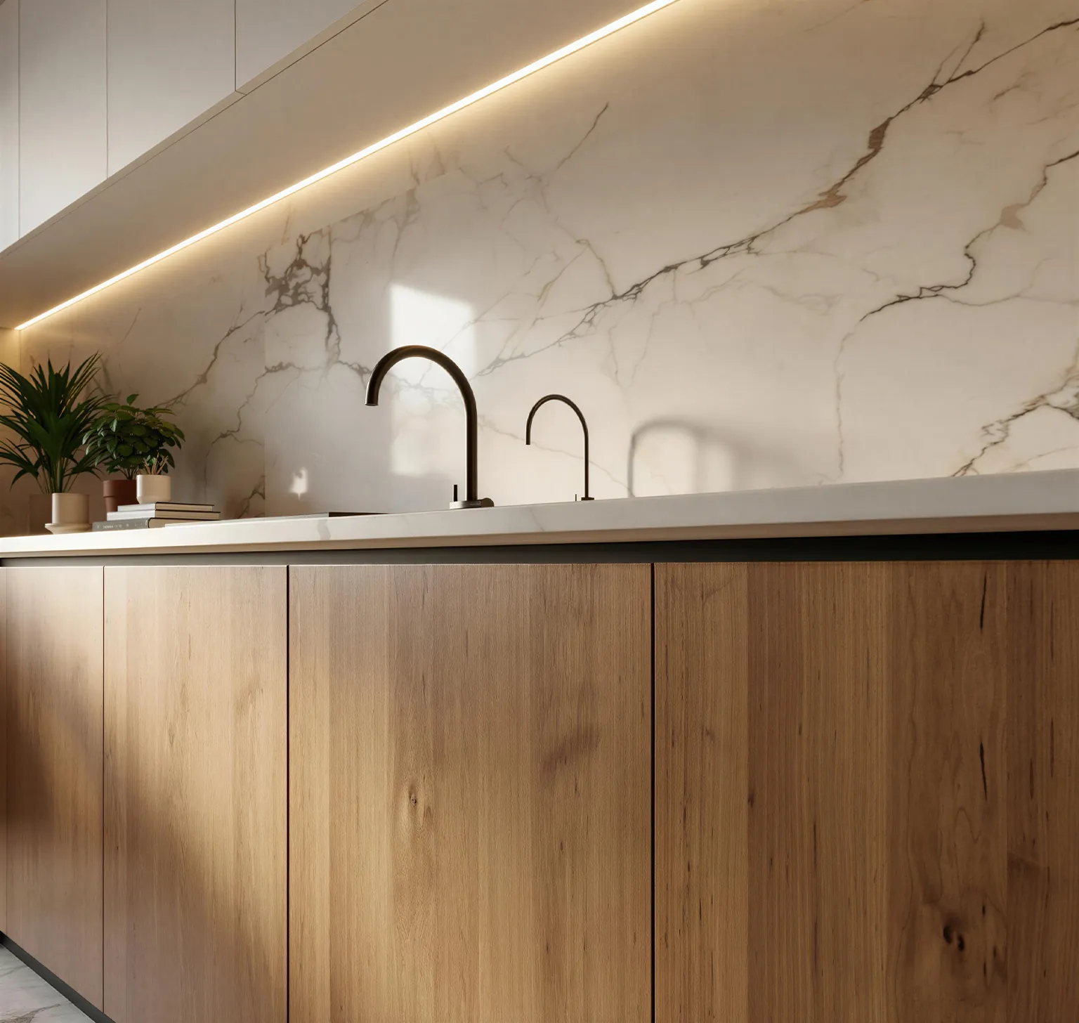 German Handleless Kitchen, view 10