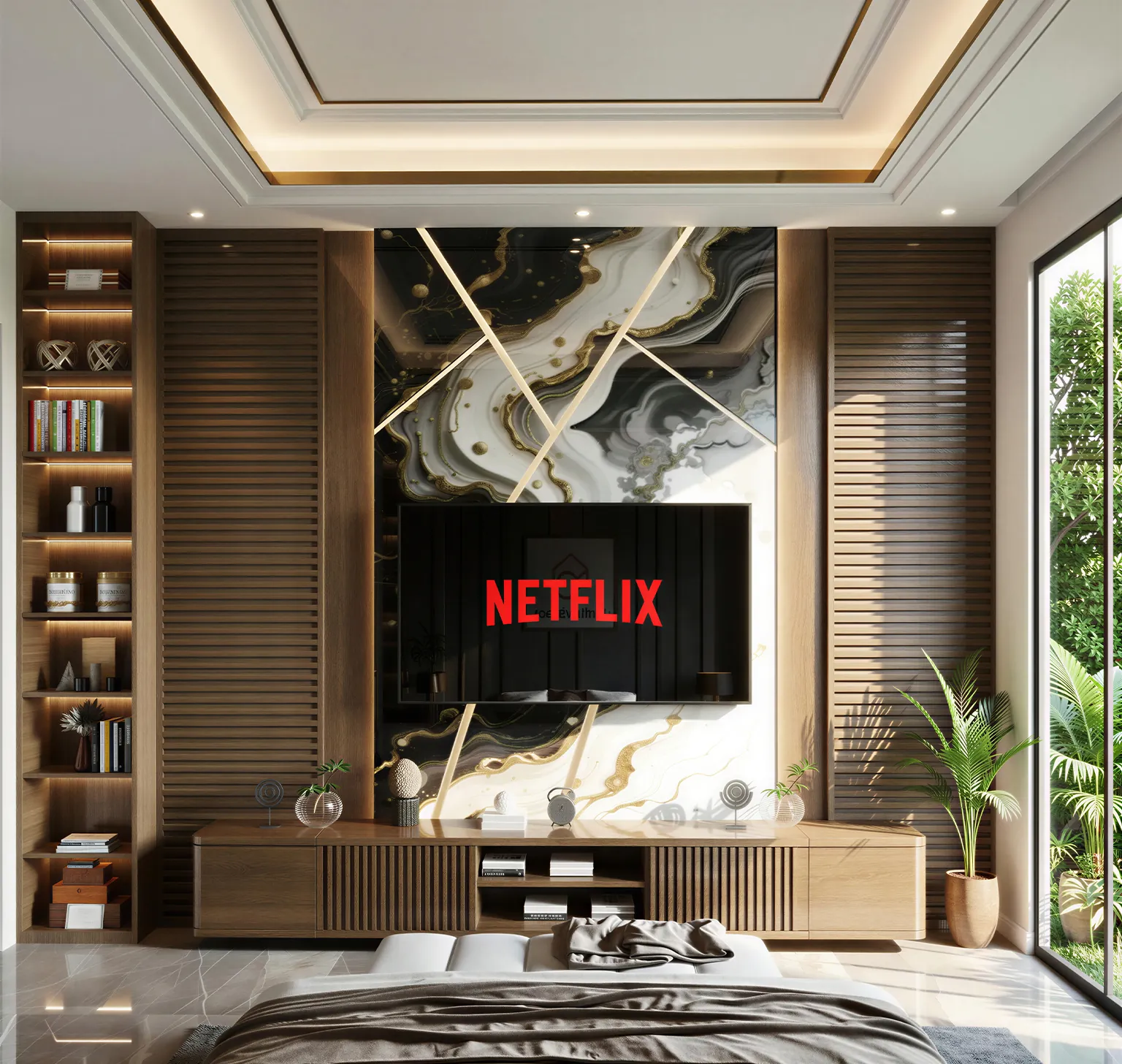 Bespoke Media Walls, view 2