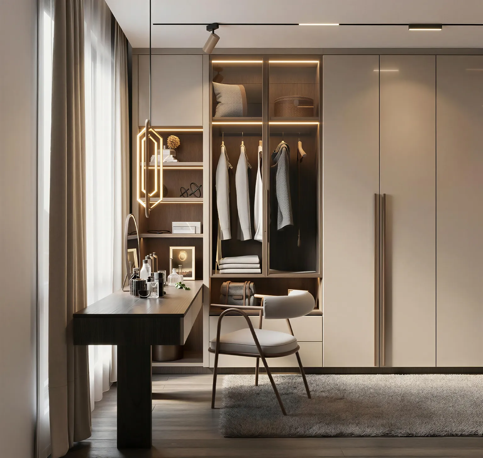 Fitted Hinge Wardrobe Doors, view 5